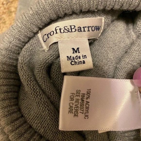 Croft&Barrow Soft Comfortable Sweater Women Size M - Picture 4 of 5